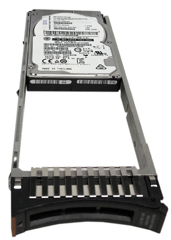 00AK204 | IBM 1.2TB 10000RPM SAS 6Gb/s 2.5-inch Hot-pluggable Hard Drive with Tray for Storwize V5000