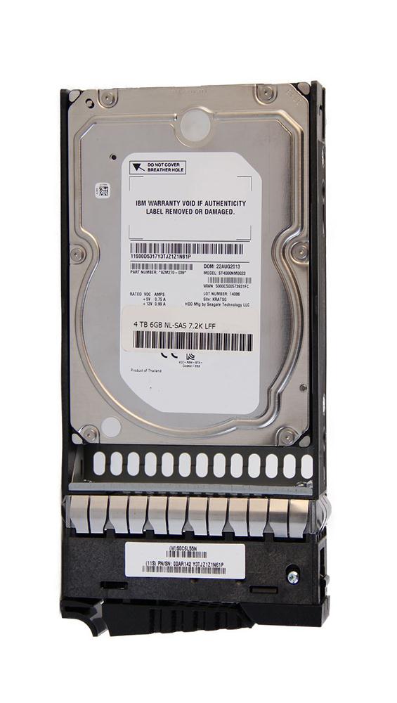 00D5317 | IBM 4TB 7200RPM SAS 6Gbps Nearline 128MB Cache 3.5-inch Internal Hard Drive for Storwize V7000 Gen1