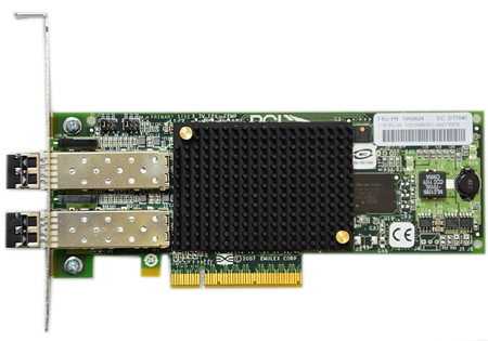 00E0806 | IBM 8Gb/s 2-Port PCI-E X8 Fibre Channel Adapter