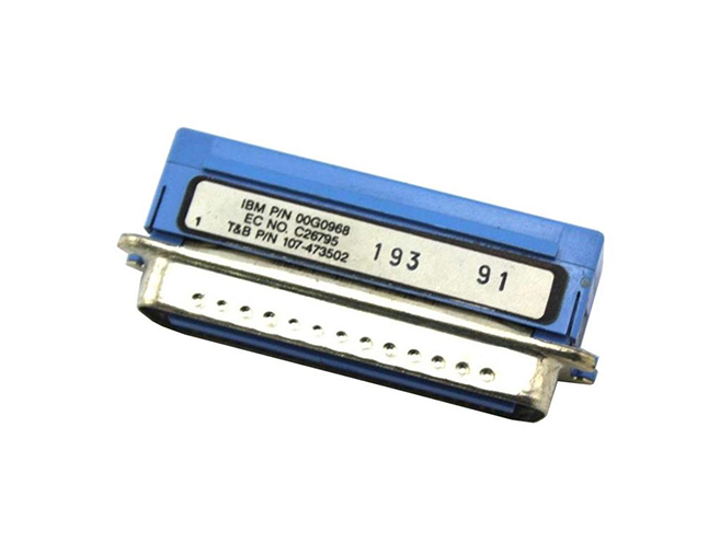 00G0968 | IBM 50-Pin Low Density 9348 Terminator 00G0968 | IBM 50-Pin Low Density 9348 Terminator
