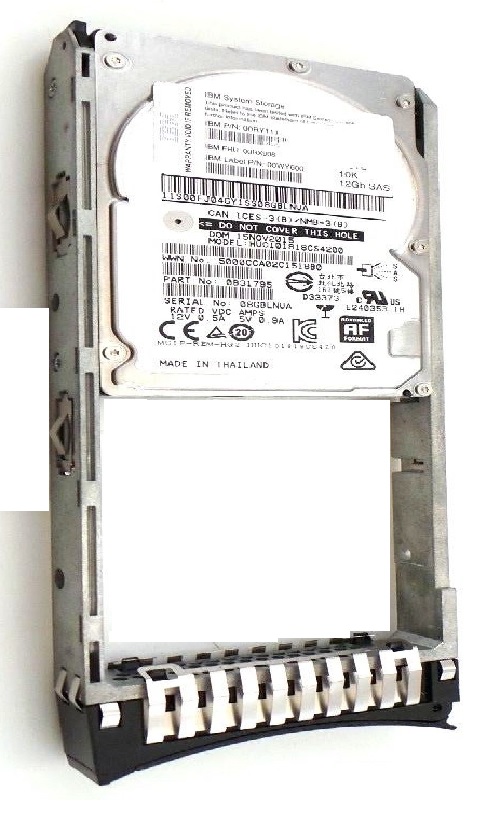 00RX908 | IBM 1.8TB 10000RPM SAS 12Gb/s 2.5-inch Gen. 2 Hard Drive for Storwize V7000