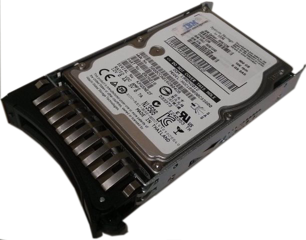 00W1236 | IBM 900GB 10000RPM SAS 6Gb/s 2.5-inch Hot-pluggable Hard Drive with Tray for System Storage DS3512 DS3524 DS3950
