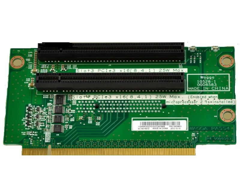 00W2032 | IBM PCI Express X16 Riser 2 Card for System x3630 M4