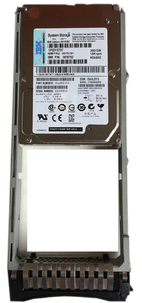 00Y5797 | IBM 300GB 15000RPM SAS 6Gb/s 2.5-inch Hot-pluggable Hard Drive with Tray for Storwize V5000