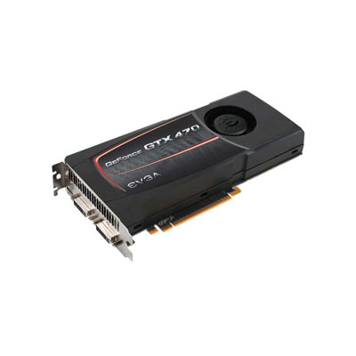 012-P3-1470-B6 | EVGA GeForce GTX 470 1280MB 320-Bit GDDR5 PCI Express 2 x16 HDCP Ready SLI Support Dual DVI mini HDMI Video Graphics Card