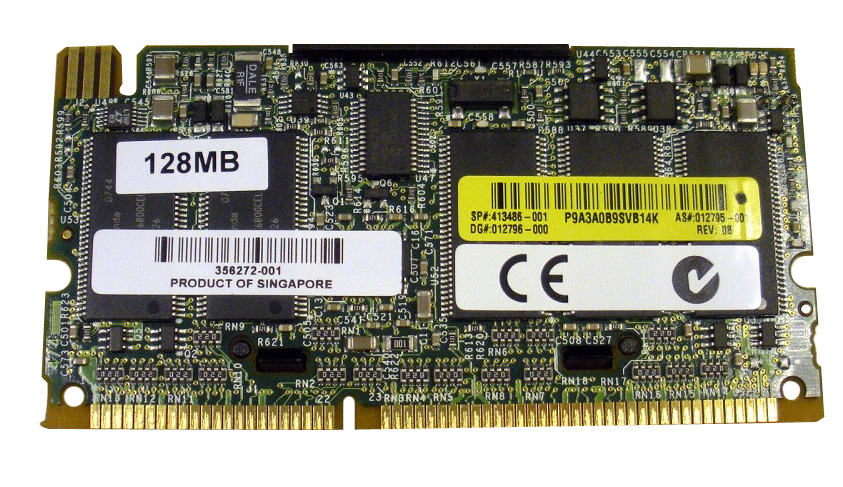 012795-001 | HP 128MB DDR Battery Backed Write Cache Enabler Memory for Smart Array 641/642 Controller
