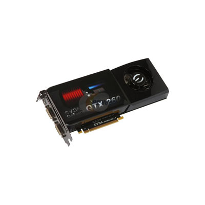 017-P3-1165-BR | EVGA GeForce GTX 260 1729MB 448-Bit DDR3 PCI Express 2 x16 Dual DVI HDMI HDTV-out Video Graphics Card