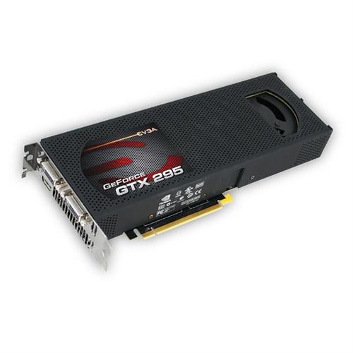 017-P3-1292-BR | EVGA GeForce GTX 295 Plus 1792MB GDDR3 896-Bit (2x 448-Bit) PCI Express 2 x16 HDCP Ready/ SLI Supported Video Graphics Card