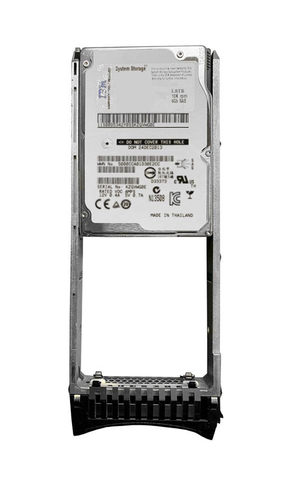 01DE355 | Lenovo 1.8TB 10000RPM SAS 12Gbps Hot Swap 2.5-inch Internal Hard Drive for Storage V3700 V2