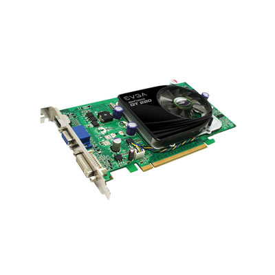 01G-P3-1227-RX | EVGA GeForce GT 220 Superclocked 1024MB 128-Bit DDR3 PCI Express 2 x16 DVI/ VGA/ HDMI Video Graphics Card