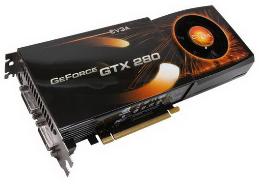 01G-P3-1280-AR | EVGA Nvidia GeForce GTX 280 1GB GDDR3 512-Bit PCI Express 2.0 Video Graphics Card