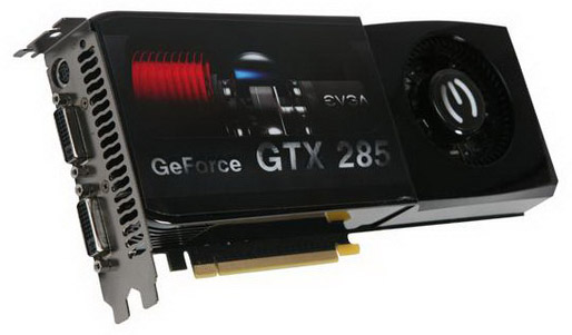 01G-P3-1287-AR | EVGA nVidia GeForce GTX 285 SSC Edition 1GB 512-Bit GDDR3 PCI Express 2 Video Graphics Card
