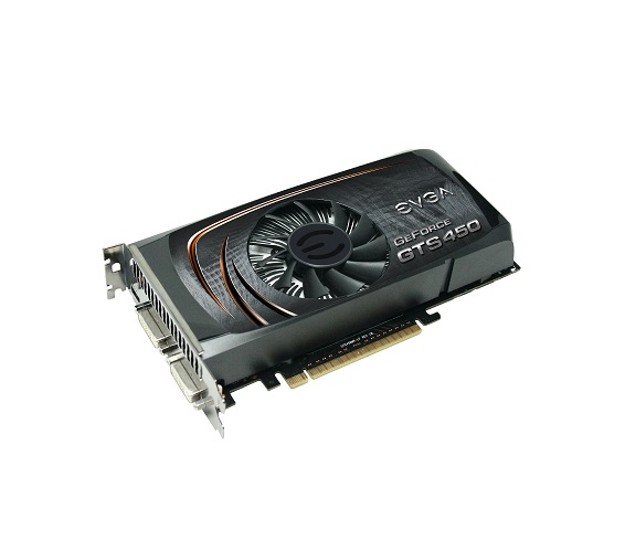 01G-P3-1351-KR | EVGA GeForce GTS 450 1GB 128-Bit GDDR5 PCI Express 2 x16 HDCP Ready SLI Support Video Graphics Card