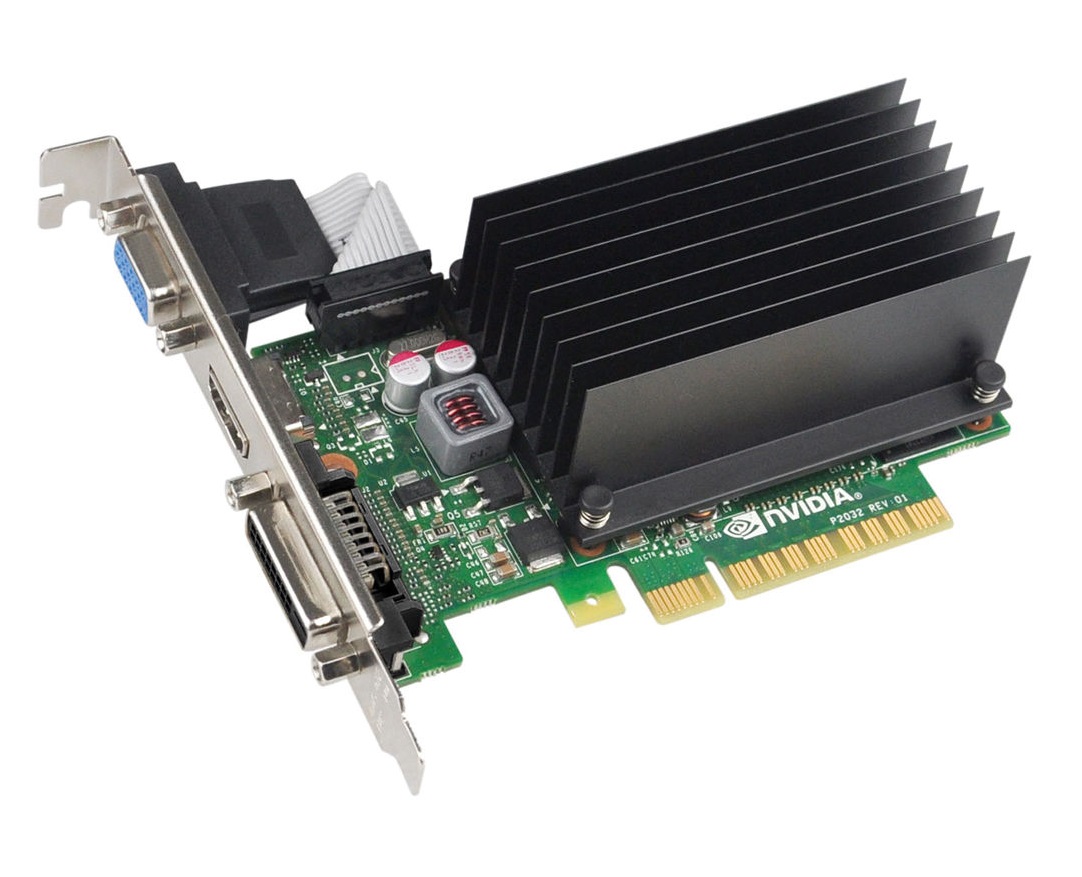 01G-P3-1731-KR | EVGA GeForce GT 730 1GB GDDR3 64-bit DVI/HMDI/VGA Low Profile Graphics Card (Low Profile/ Passive)