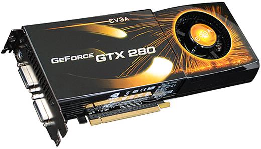 01GP31282AR | EVGA GeForce GTX 280 SuperClocked Edition 1GB 512-Bit GDDR3 PCI Express 2 x16 HDCP Ready SLI Supported Video Graphics Card