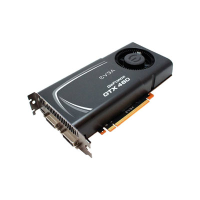 01GP31365TR | EVGA GeForce GTX 460 1GB GDDR5 256-Bit PCI Express 2 DVI-I/ VGA/ Mini-HDMI/ SLI Support Video Graphics Card