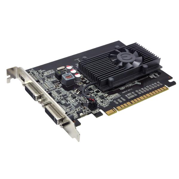 01GP31526KR | EVGA GeForce GT 520 1GB 64-Bit DDR3 PCI Express 2 x16 Dual DVI/ mini-HDMI Support Video Graphics Card