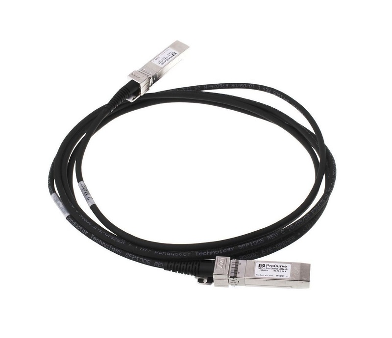 0231A0L7 | HP X240 10Gbe SFP+ to SFP+ 1.2M (3.93ft) Long DAC Cable