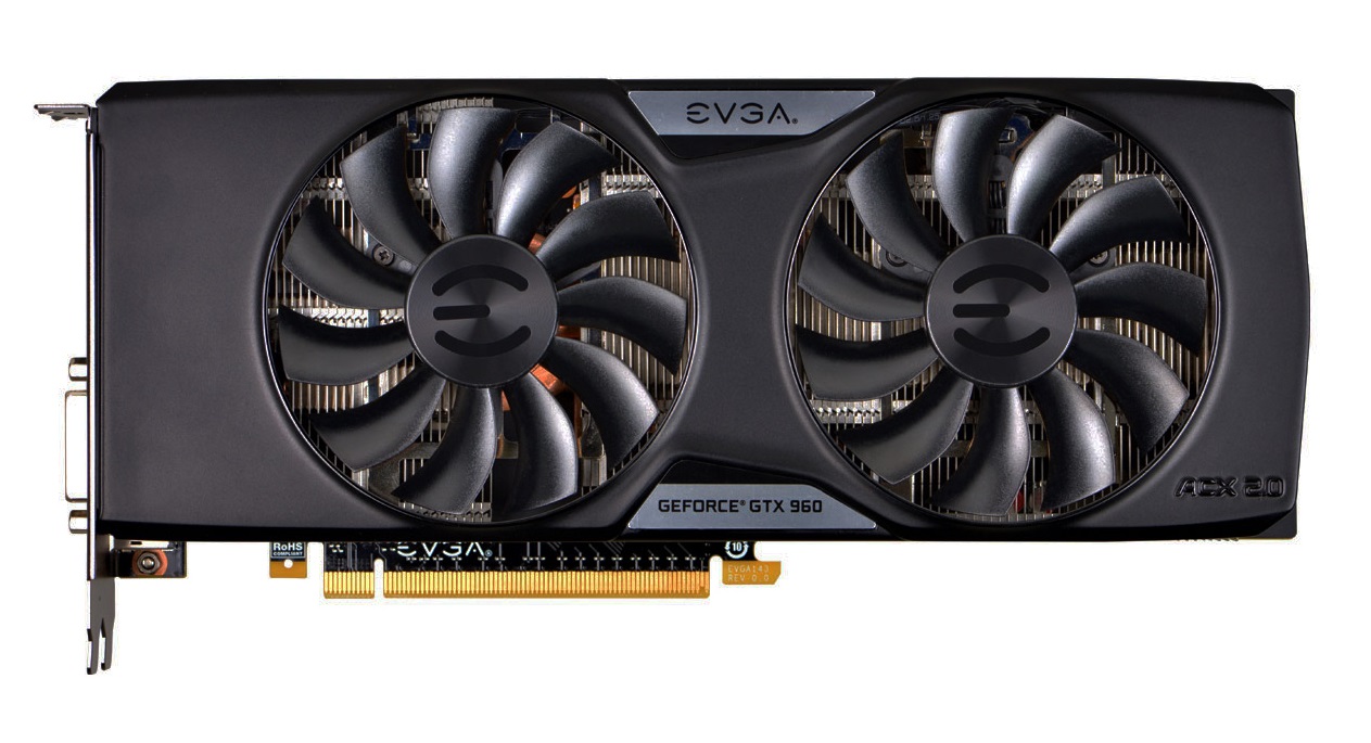 02G-P4-2966-KR | EVGA Nvidia GeForce GTX 960 SSC 2GB GDDR5 128-Bit PCI Express 3.0 Video Graphics Card
