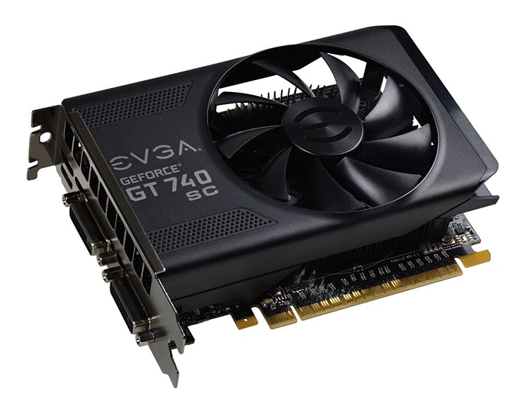 02G-P4-3747-KR | EVGA GeForce GT 740 2GB Super Clocked GDDR5 128-Bit Dual DVI mHDMI Graphics Cards