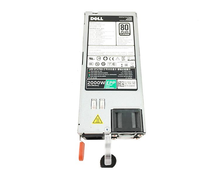 039K3H | Dell 2000-Watts 80 Plus Platinum Hot-Pluggable Power Supply for PowerEdge FX2S 039K3H | Dell 2000-Watts 80 Plus Platinum Hot-Pluggable Power Supply for PowerEdge FX2S