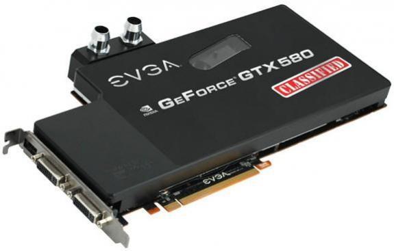 03G-P3-1597-D3 | EVGA GeForce GTX 580 Classified Ultra Hydro Copper 3GB 384-Bit GDDR5 PCI Express 2 x16 HDCP Ready/ SLI Support Video Graphics Card