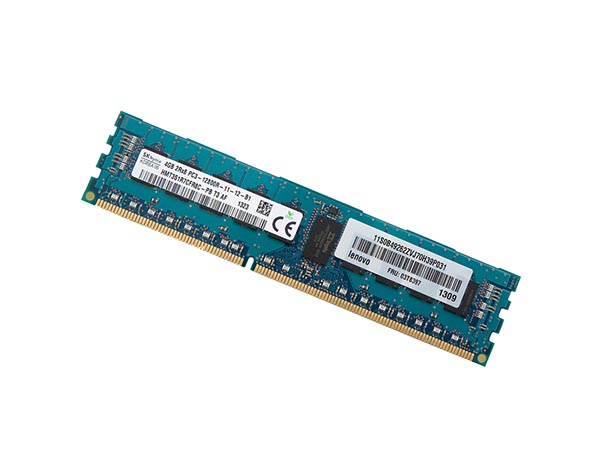 03T8397 | Lenovo / Samsung 4GB DDR3-1600MHz PC3-12800 ECC Registered CL11 240-Pin RDIMM Memory Module