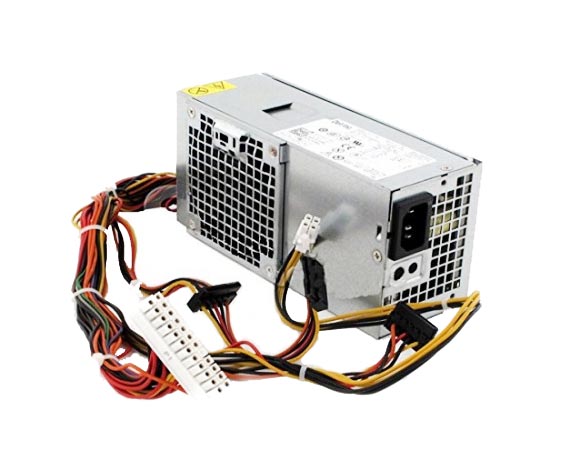 03WFNF | Dell 250-Watts Power Supply for Studio Inspiron Slim line SFF Model: 530S, 531S, 537s, 540s, Dell Vostro Slim line SFF 200, 200s, 220s, 400