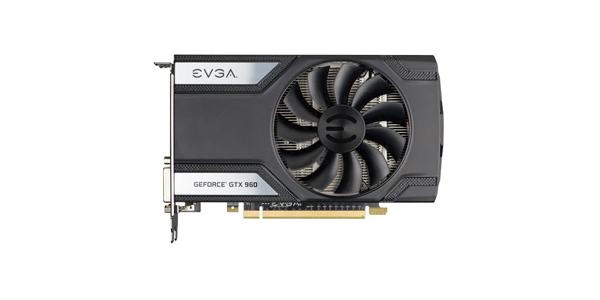 04G-P4-1962-KR | EVGA GeForce GTX 960 4GB 128-Bit GDDR5 PCI Express 3 4096 x 2160 Graphics Card