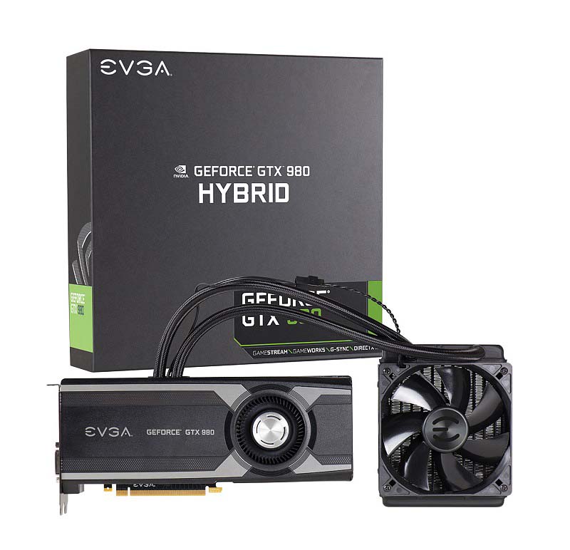 04G-P4-1989-KR | EVGA Nvidia GeForce GTX 980 Hybrid 4GB GDDR5 256-Bit PCI Express 3.0 Video Graphics Card 04G-P4-1989-KR | EVGA Nvidia GeForce GTX 980 Hybrid 4GB GDDR5 256-Bit PCI Express 3.0 Video Graphics Card