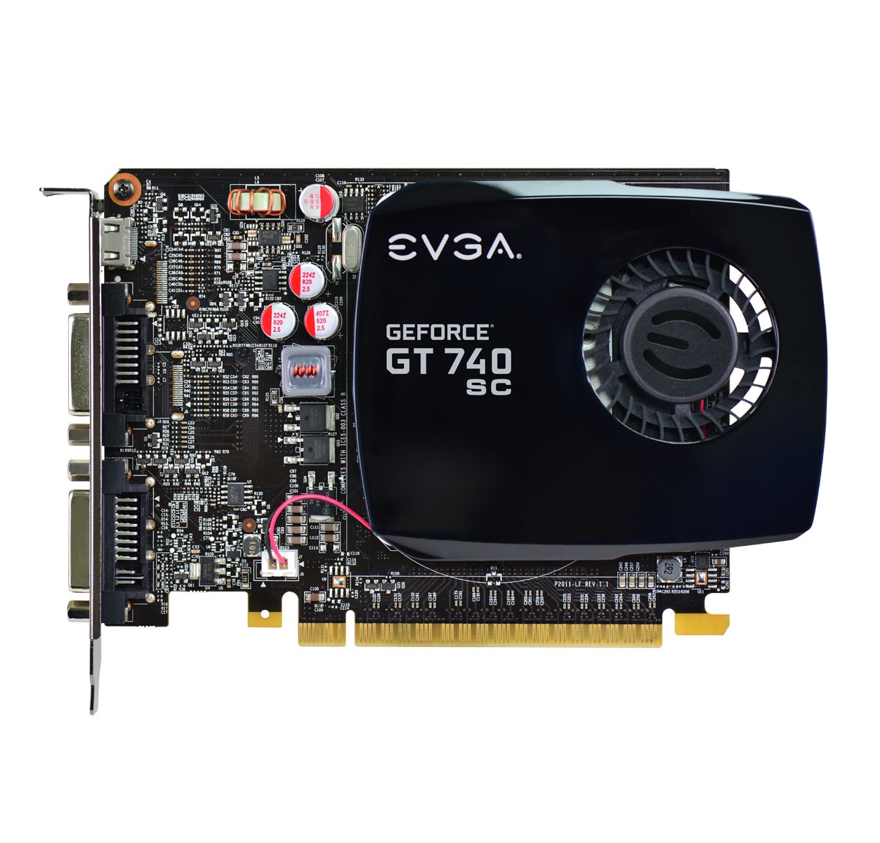 04G-P4-2744-KR | EVGA Nvidia GeForce GT 740 Superclocked 4GB GDDR3 128-Bit PCI Express 3.0 Video Graphics Card