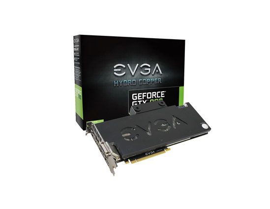 04G-P4-2989-KR | EVGA Nvidia GeForce GTX 980 Hydro Copper 4GB GDDR5 256-Bit PCI Express 3.0 Video Graphics Card