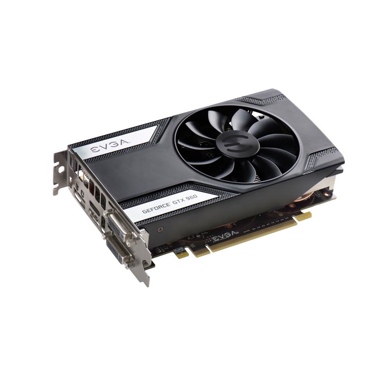 04G-P4-3961-KR | EVGA GeForce GTX 960 4GB PCI-Express 3 x16 Gaming ACX 2 DVI-I, DVI-D, HDMI, DisplayPort Video Graphics Card