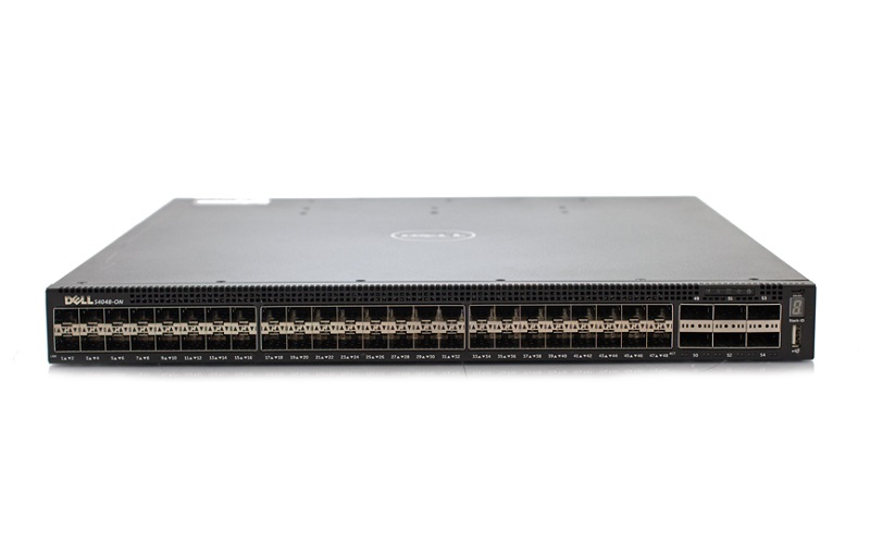 04JJR | Dell S4048 S-Series 48 x 10GbE SFP+ and 6 x 40GbE Ports Layer 2 and 3 Network Switch