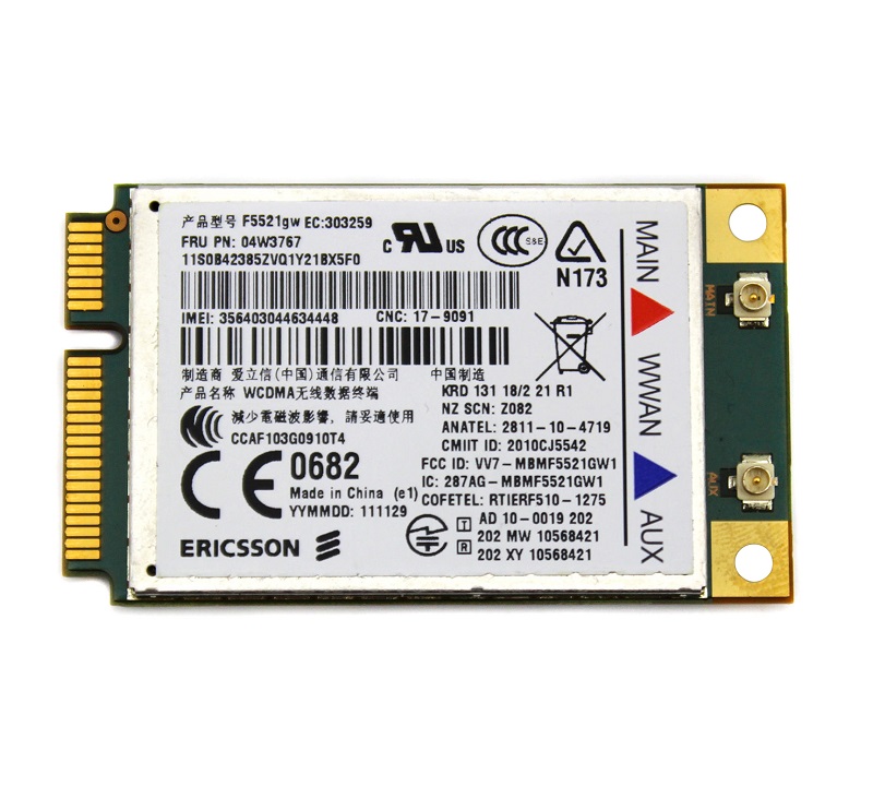 04W3767 | IBM WWAN Card Wireless Card for ThinkPad T420 T520 X220