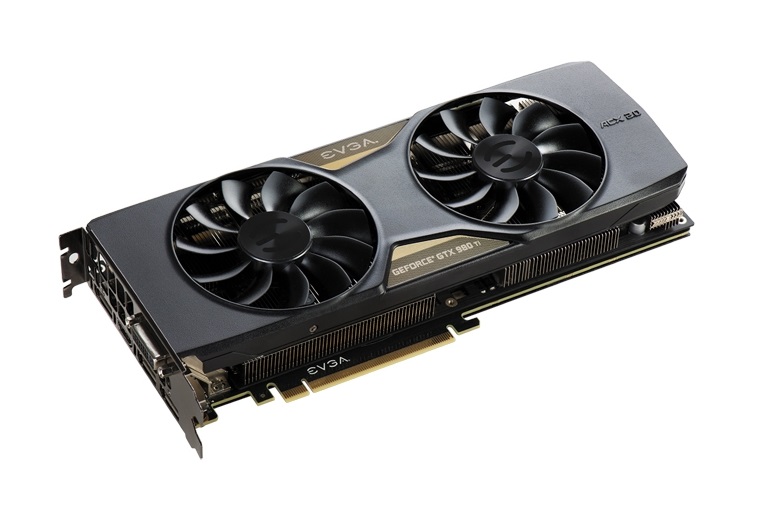 06G-P4-4996-KR | EVGA GeForce GTX 980 Ti 6GB FTW GAMING ACX 2.0+, Whisper Silent Cooling w/ Free Installed Backplate Graphics Card
