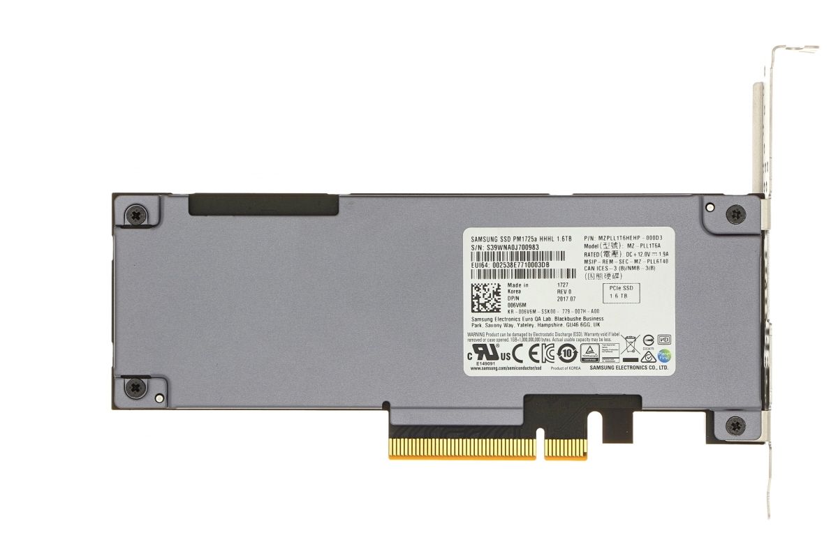 06V6M | Dell 1.6TB PCI Express (HHHL) 3.0 X8 NVME Enterprise Mixed-use TLC Solid State Drive SSD