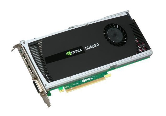 06WTYT | Dell Nvidia Quadro 4000 2GB 256-Bit GDDR5 PCI Express x16 2 Graphics Card