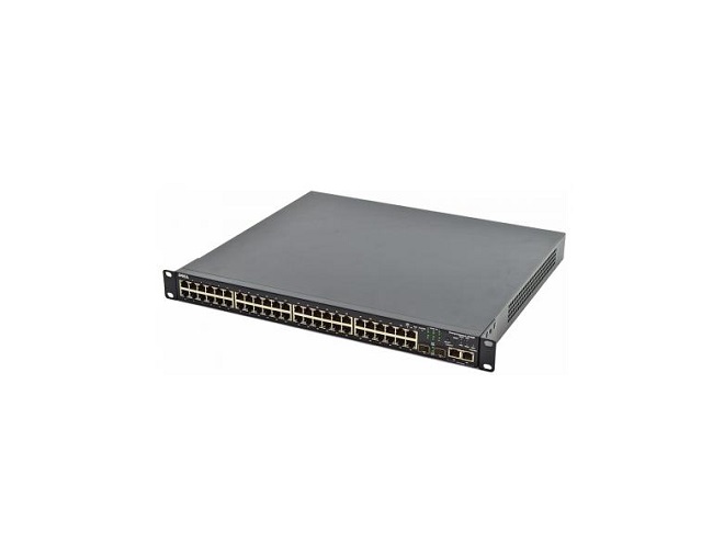 08H430 | Dell PowerConnect 3348 48-Ports 10/100 + 2 x SFP + 2 x 10/100/1000 Fast Ethernet Managed Switch