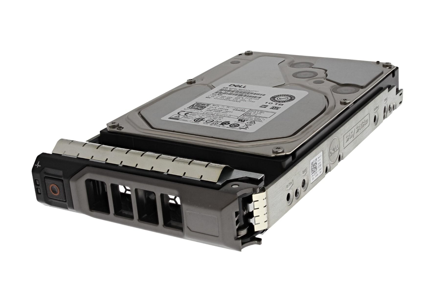 09D0GN | Dell 10TB 7200RPM SATA 6Gb/s 512E 3.5-inch Hot-pluggable Hard Drive for 14 Gen. PowerEdge Server