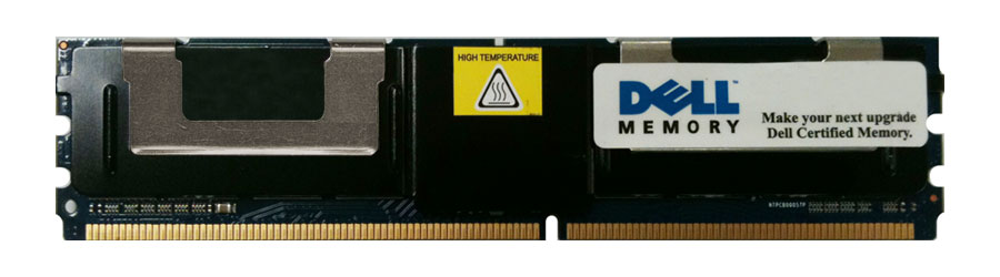 09F030 | Dell 1GB DDR2-667MHz PC2-5300 Fully Buffered CL5 240-Pin DIMM 1.8V Memory Module