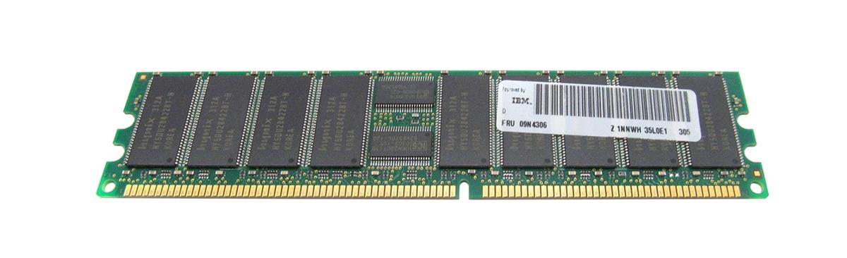 09N4306 | IBM 256MB PC2100 DDR Memory Module