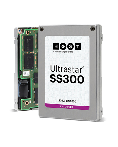 0B34893 | HGST UltraStar SS300 400GB SAS 12Gb/s 3D MLC NAND ISE 2.5-inch (SFF) Solid State Drive