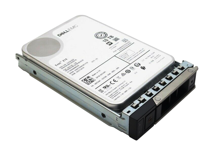 0DTH4Y | Dell 10TB 7200RPM SATA 6Gb/s 512E 3.5-inch Hot-pluggable Hard Drive for 14 Gen. PowerEdge Server