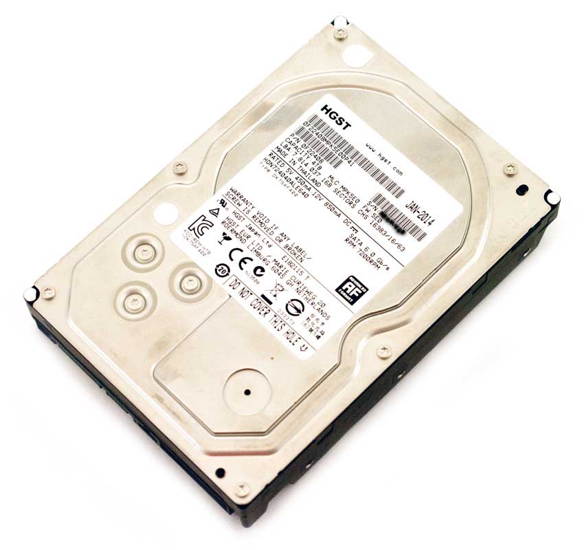 0F22408 | HGST Deskstar NAS 4TB 7200RPM SATA 6Gb/s 64MB Cache 3.5-inch HIGH-Performance Hard Drive for Desktop NAS Systems