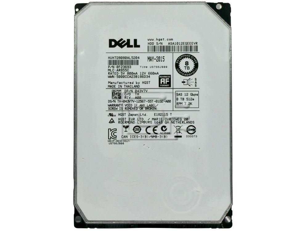 0F23659 | Hitachi 6TB 7200RPM SAS 12 Gbps 3.5 128MB Cache Ultrastar Hard Drive 0F23659 | Hitachi 6TB 7200RPM SAS 12 Gbps 3.5 128MB Cache Ultrastar Hard Drive