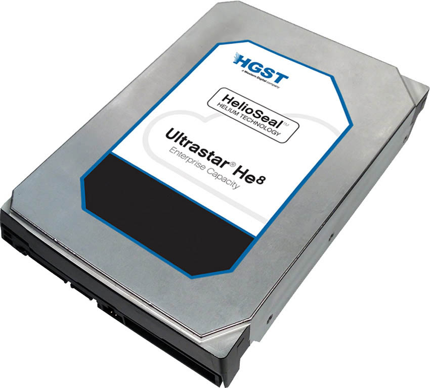 0F23694 | HGST UltraStar HE8 8TB 7200RPM SATA 6Gb/s 128MB Cache 512E SE 3.5-inch Helium Platform Enterprise Hard Drive