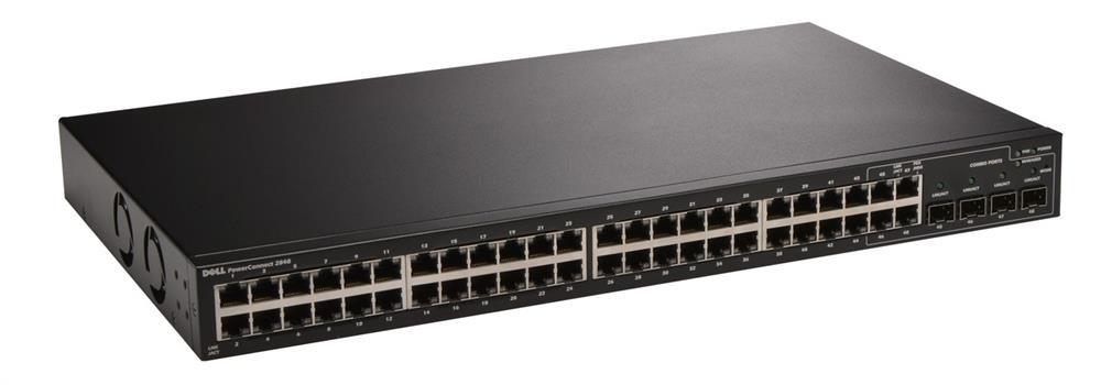 0F496K | Dell PowerConnect 2848 48-Ports 10/100/1000Base-T Managed Switch