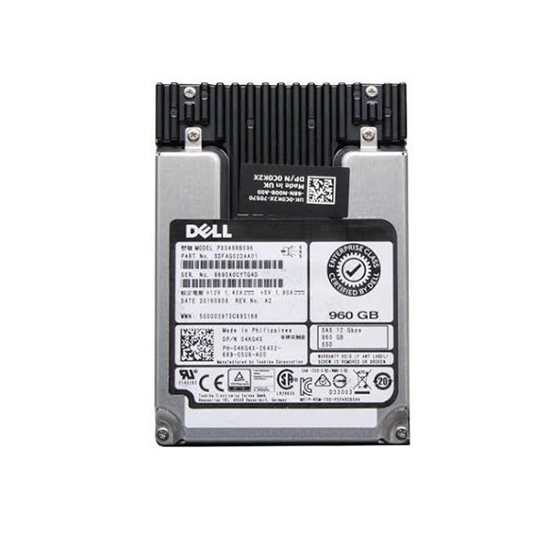 0FVFDK | Dell 960GB SAS 12Gb/s 512n MLC 2.5-inch Hot-Pluggable Solid State Drive