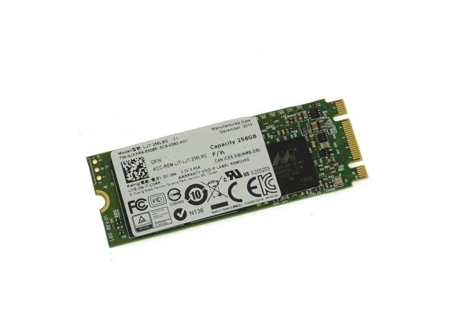 JXXR4 | Dell 256GB SATA M.2 2260 NGFF Solid State Drive